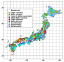 {n} (Geologic map of Japan)